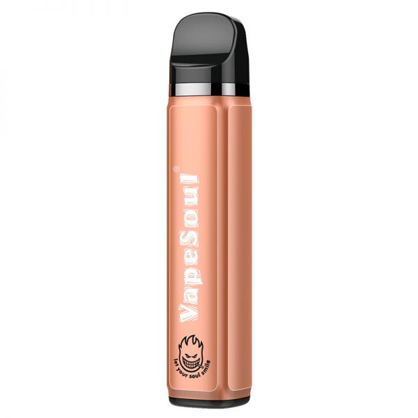 Электронная сигарета Vape Soul апельсин-лед (1500 затяжек) заряжаемая